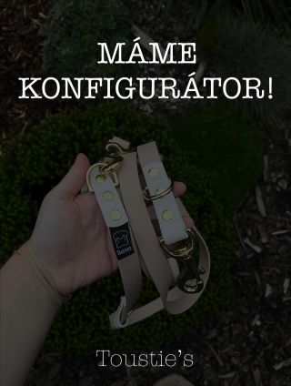 ✨ Je to tady! Na našem e‑shopu právě spouštíme konfigurátor, díky kterému si můžete navrhnout vlastní obojek nebo vodítko...